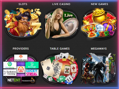 menu 7Gold Casino